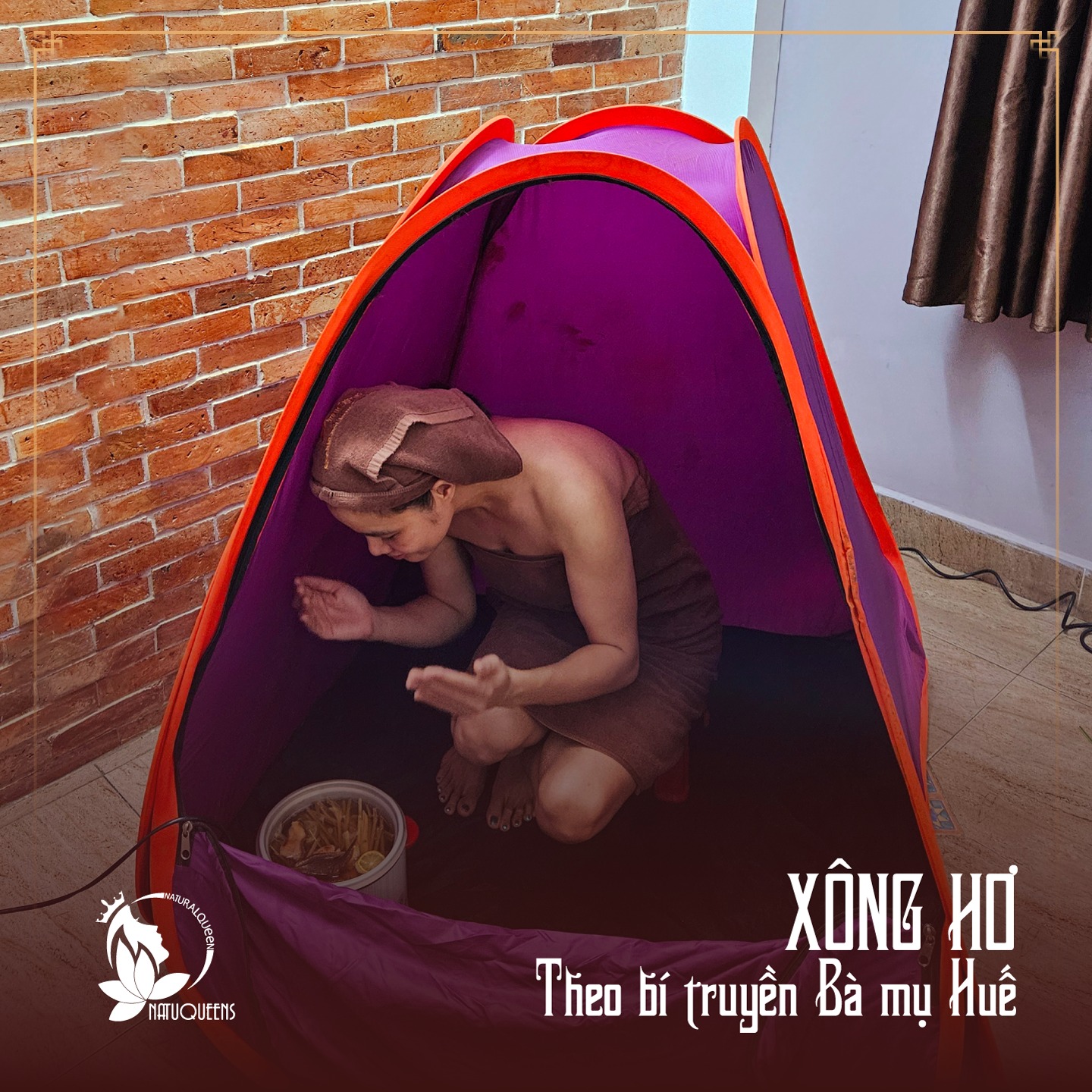 Xông hơ vùng kín sau sinh tại nhà đúng cách 