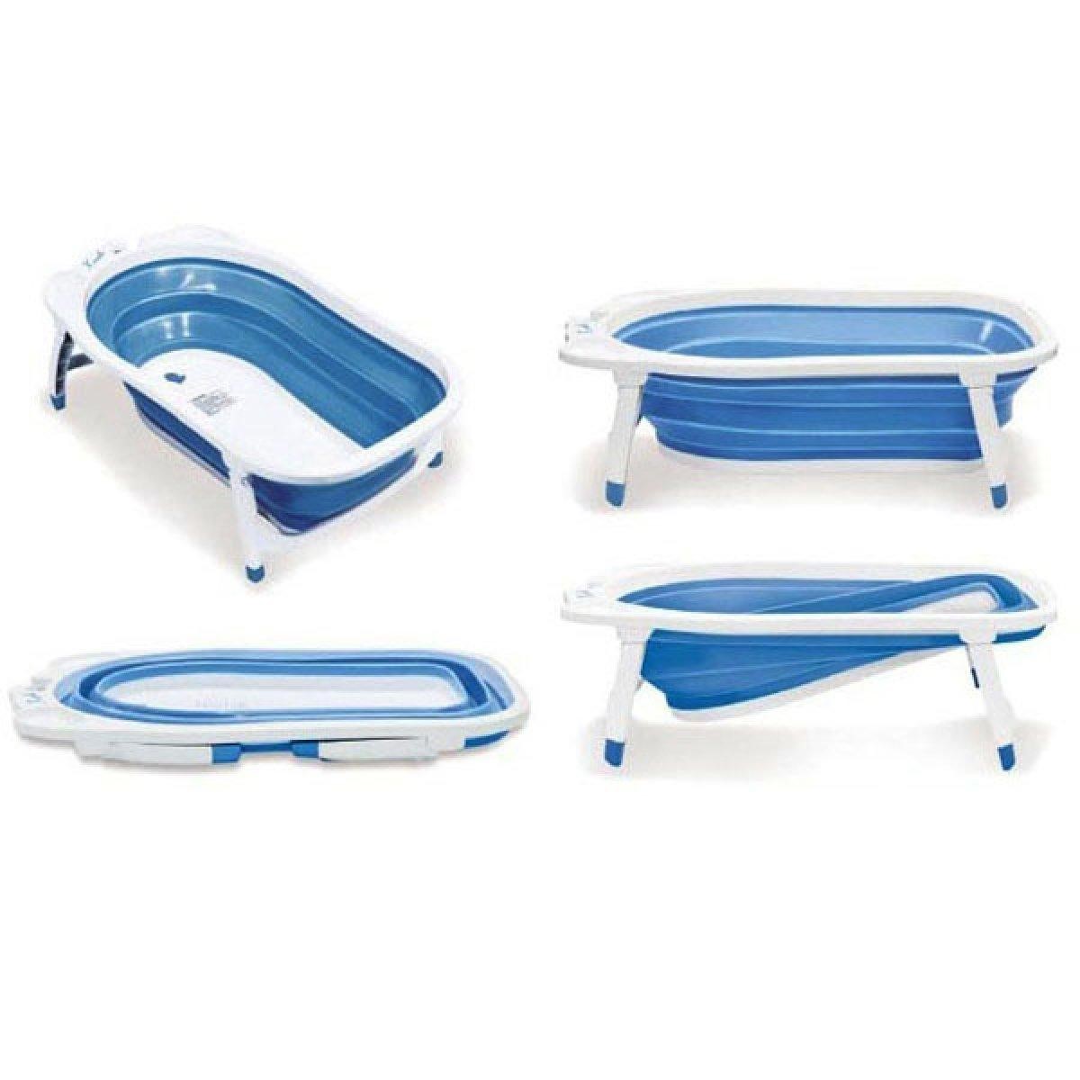 Chậu tắm có thể gấp gọn thuận lợi cho nhà tắm có không gian nhỏ hoặc những gia đình thường hay di chuyển