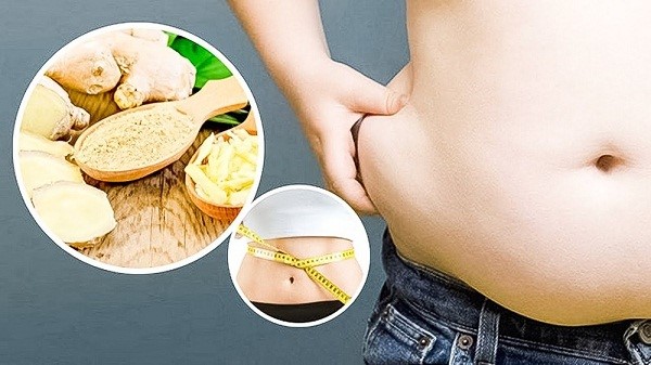 Rượu gừng giúp giảm mỡ bụng