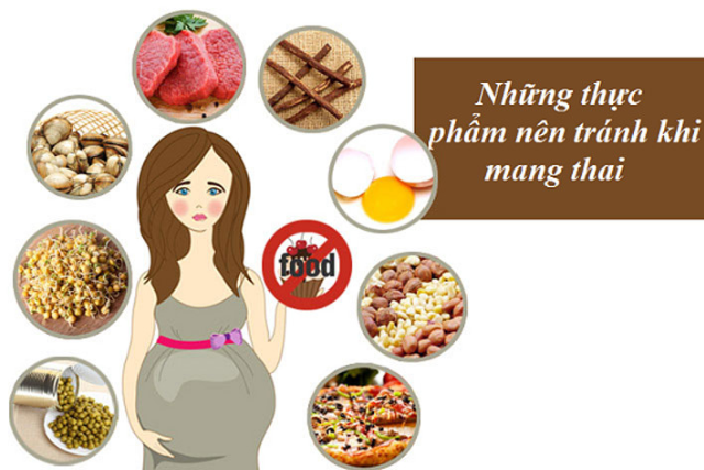 Mẹ mang thai ở tháng thứ 4 cần tránh những thực phẩm nào?