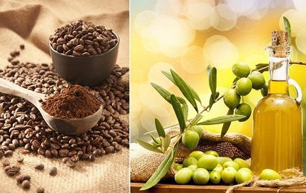 Làm đẹp da body bằng cà phê và dầu olive