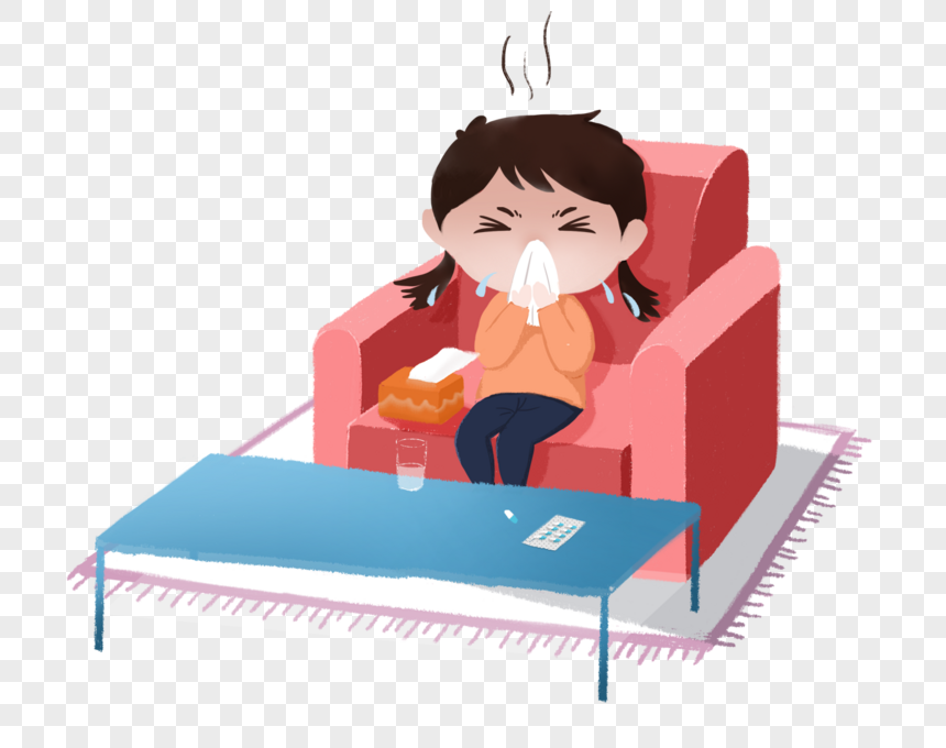 Mẹ bầu bị hắt hơi có thể là do dị ứng